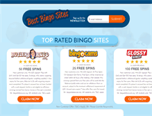 Tablet Screenshot of bestbingosite.net