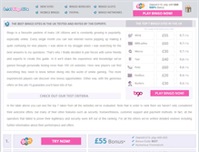 Tablet Screenshot of bestbingosite.co.uk